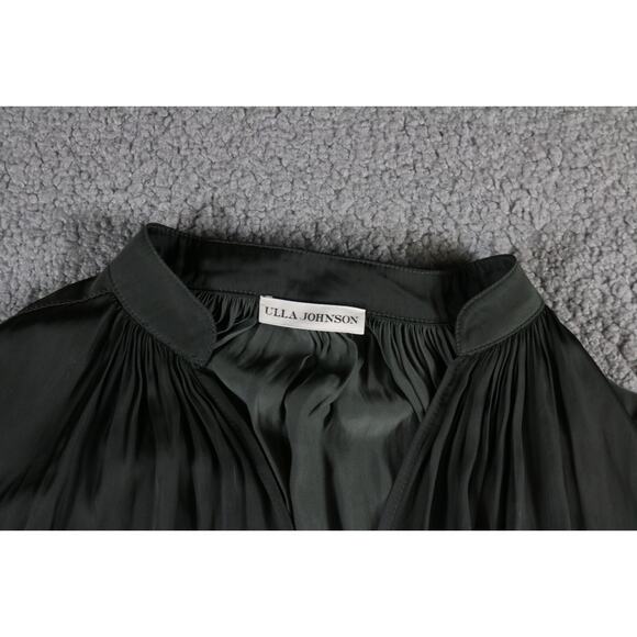 Ulla Johnson Dress 4 Black White Color Block Silk Blend Tunic Pull Over - Picture 3 of 7